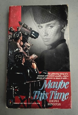 Maybe This Time by Daoma Winston Vintage Crime Paperback 1989 First Printing