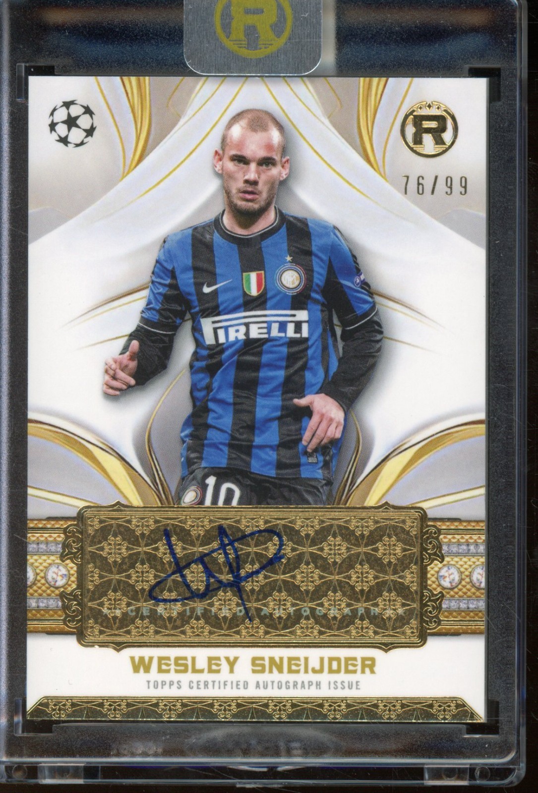 J*J様 WESLEY SNEIJDER auto Panini スナイデル J*J様 WESLEY SNEIJDER auto Panini スナイデル - メルカリ