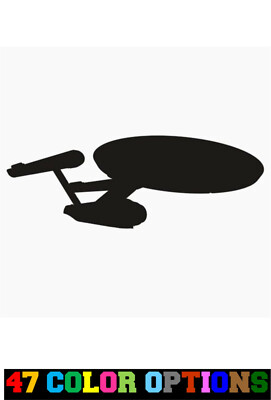 Vinyl Decal Truck Car Sticker Laptop - Star Trek Next Generation Enterprise