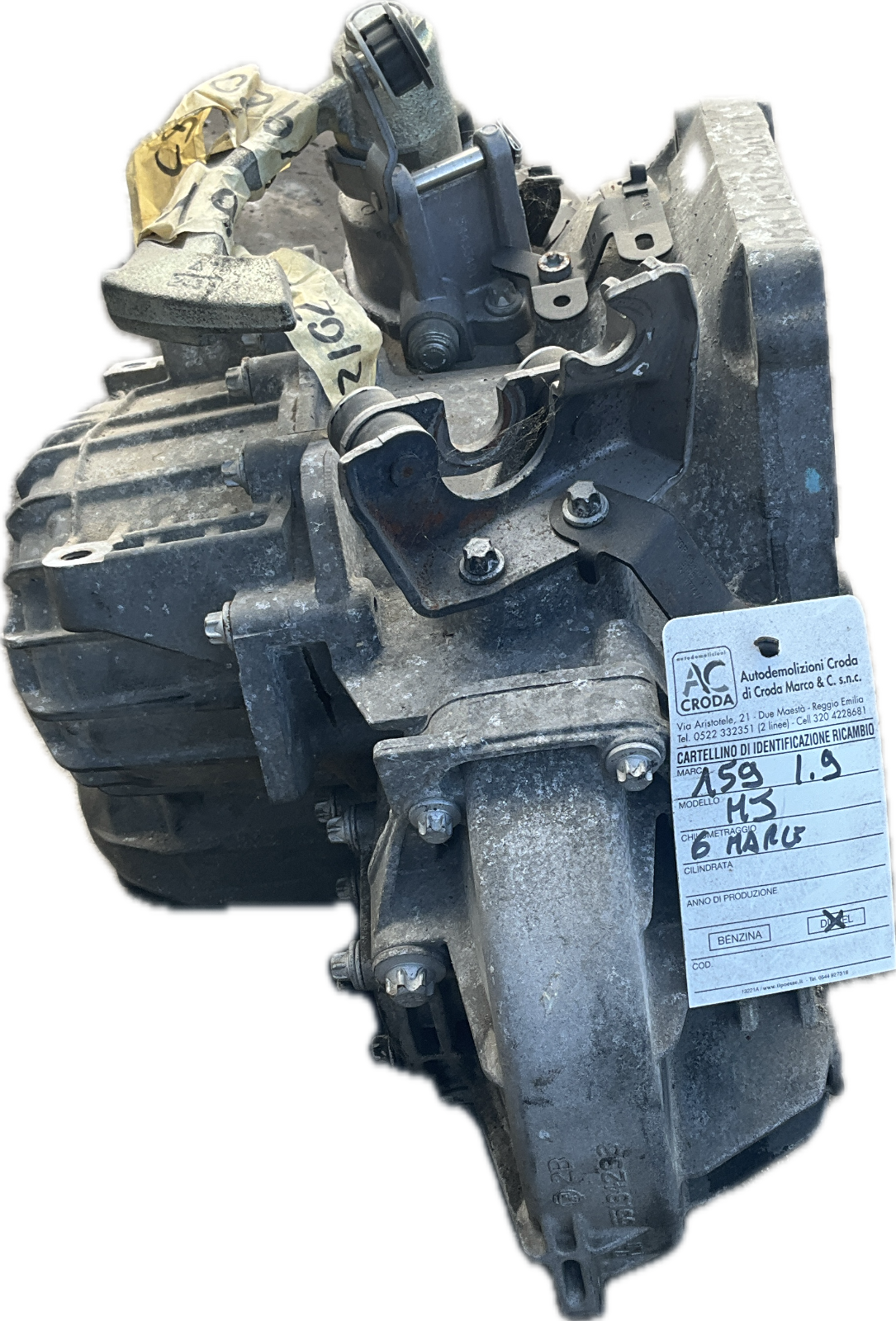Cambio manuale per modello ALFA ROMEO 159 1.9 JTDM diesel 6 marce ricambio usato