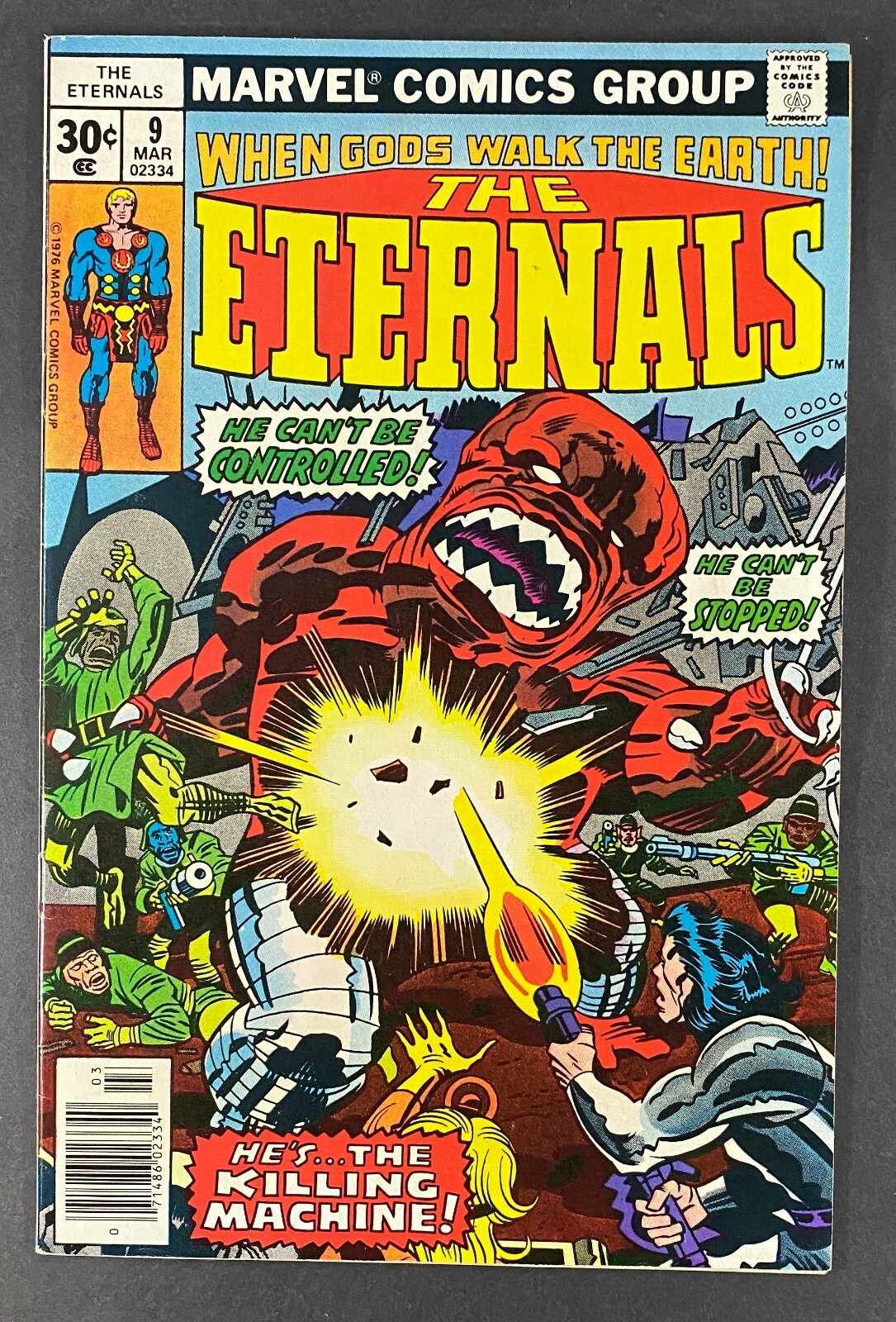 Eternals (1976) #9 VF+ (8.5) 1st Appearance Sprite Jack