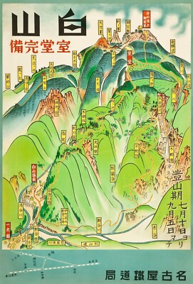 Vintage Japan Travel Posters - Japanese Tourism Wall Art Poster Print Pictures