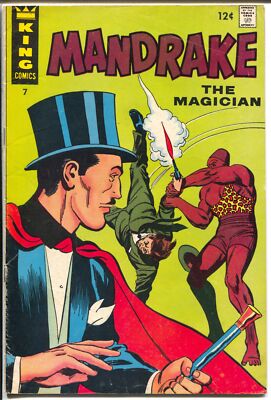 Mandrake The Magician #7 1967 - King -VG - Comic Book | eBay
