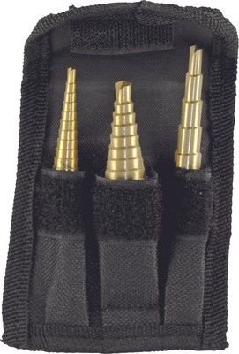 Performance Tool Step Drill Set 3 Pc W9003