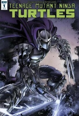 Teenage Mutant Ninja Turtles #1 - TMNT Shredder RE Cover A Clayton Crain IDW