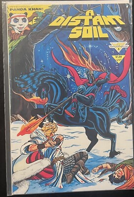 A Distant Soil # 6, First appearance Panda Khan. Warp Graphics.