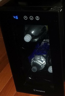 Westinghouse WWT080TB Thermal Electric 8 Bottle Wine Cellar with To... BRAND NEW