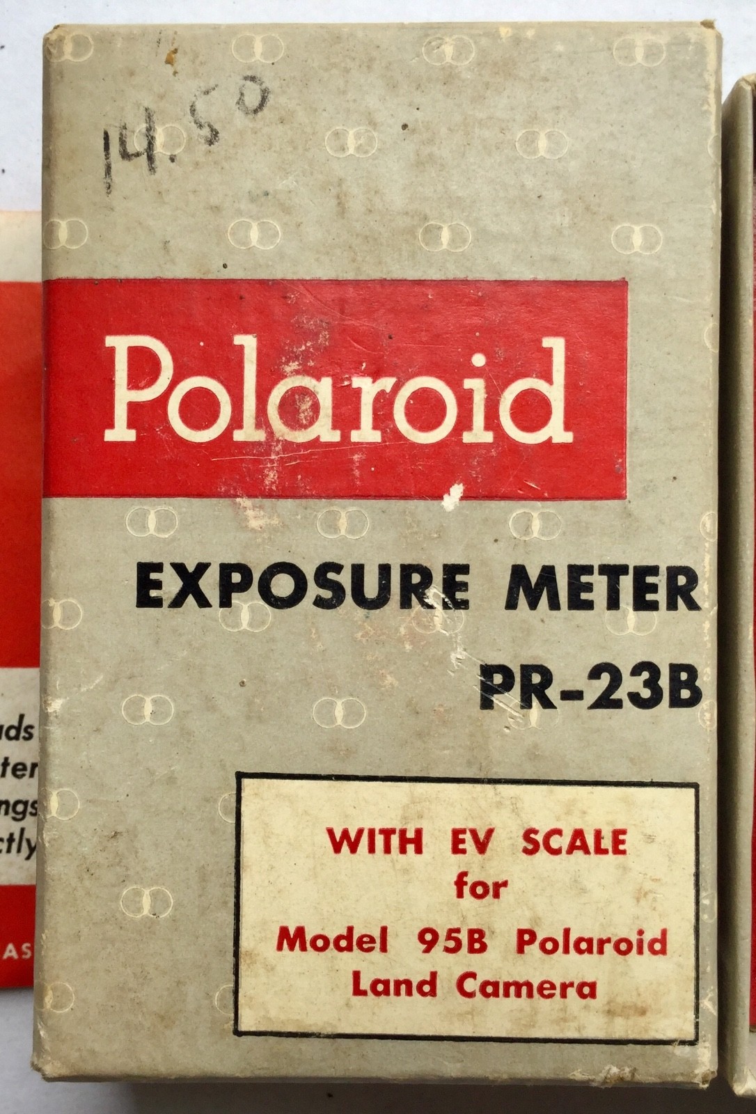 Polaroid Exposure Meter PR-23B In Box With Instructions Untested