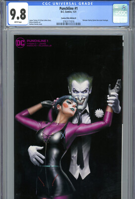 Punchline #1 (2021) DC CGC 9.8 White Szerdy Homage Variant Cover B