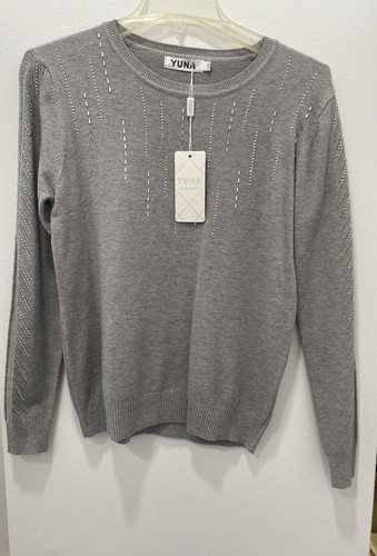 Yuna fashion womans long sleeve top size L/XL | eBay
