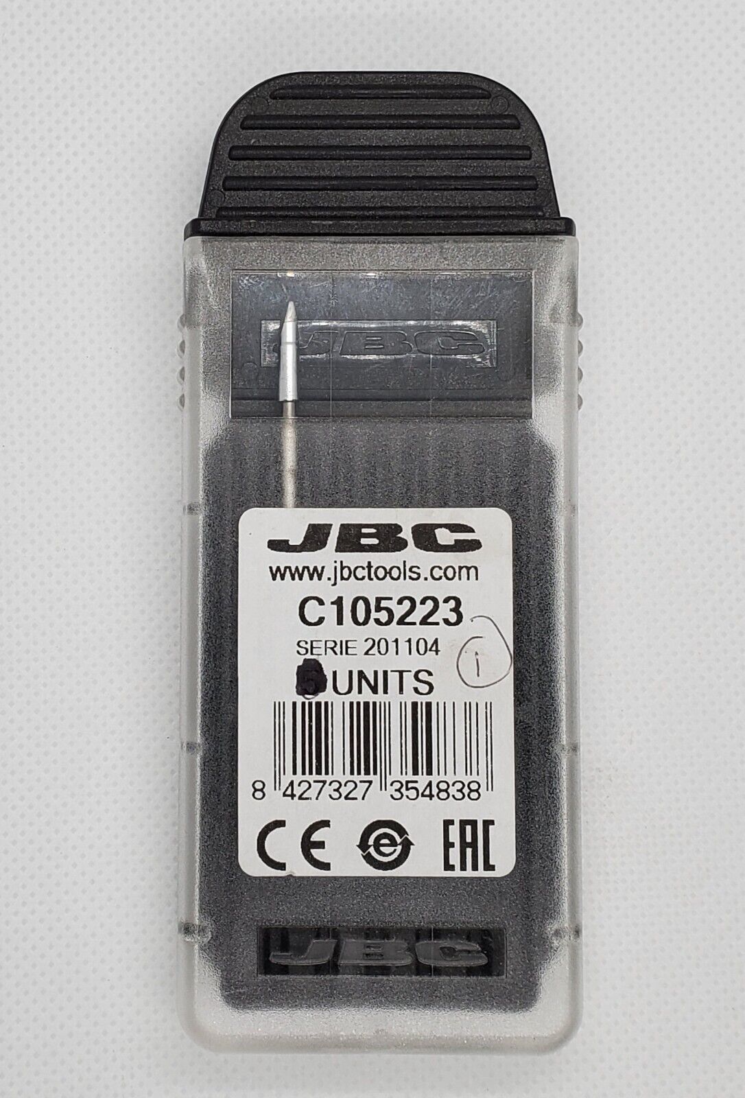 JBC C105223 Soldering Tip. 2.4x0.6 Chisel Cartridge JBC C105223 Soldering Tip. 2.4x0.6 Chisel Cartridge
