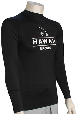 Рашгард Rip Curl Hawaii LS Performance — черный — новый