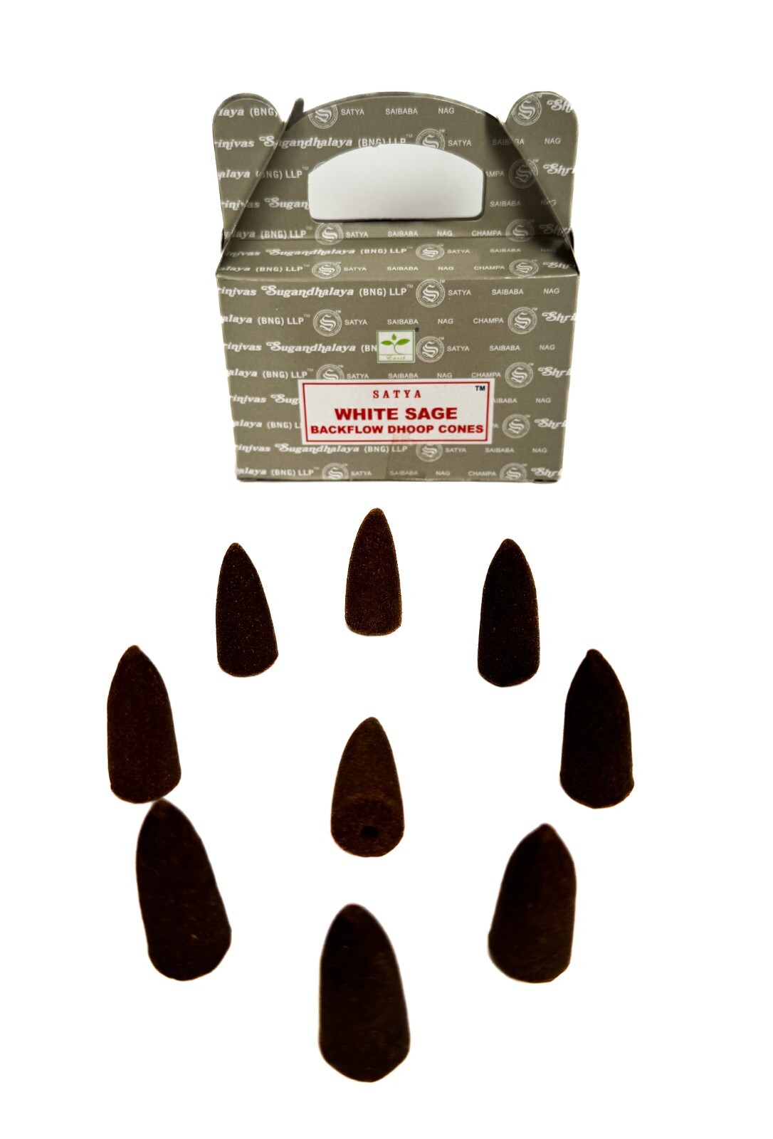 Satya Backflow Waterfall Incense Cones HUGE SALE - Buy 3 Get 3 FREE !!Free Ship!