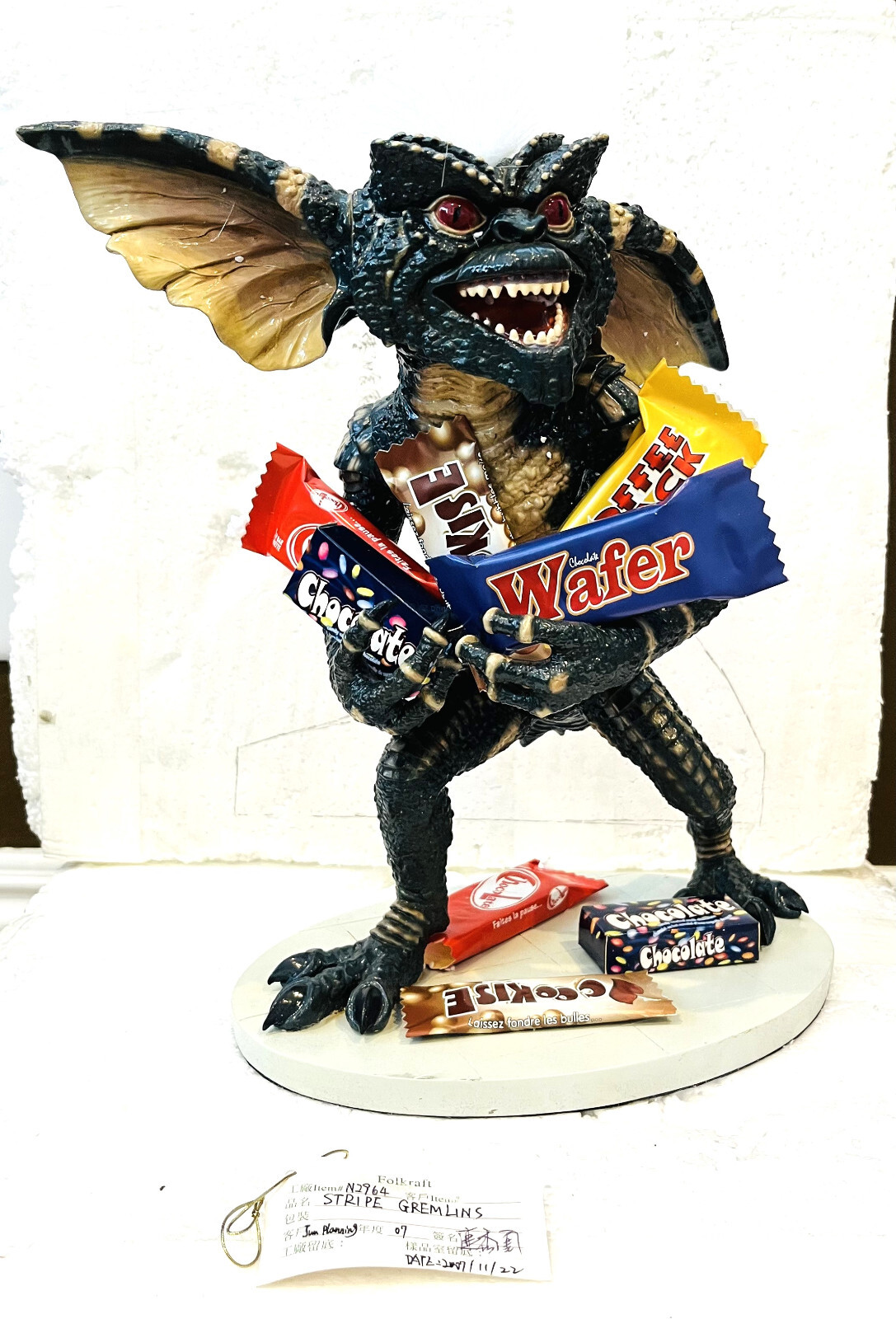 2007 PROTOTYPE ~ 2008 ComiCon Gremlins STRIPE Statue Jun