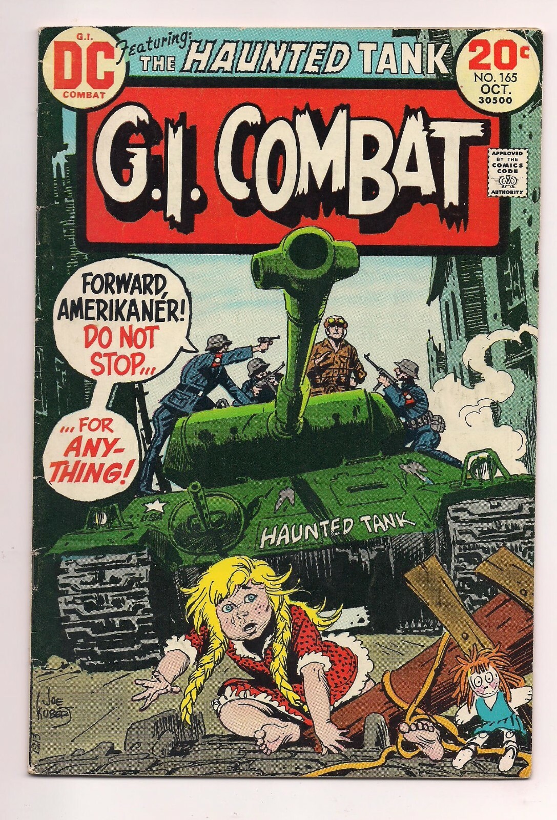 G.I. Combat #165 Haunted Tank (1973) very fine condition comic st3