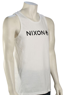 Nixon Basis Tank - White - New