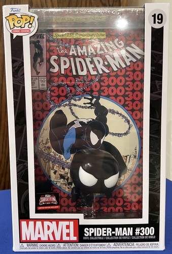Funko　MARVEL POP! Spider-Man #300 🔥🔥Funko POP! Comic Cover 19 : Spider-Man # 300 Target Con