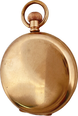 Antique 16S Illinois Lambert Bros 17Jewel Hunter Railroad Pocket Watch 186 10kGF