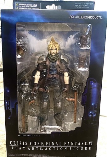 CRISIS CORE FINAL FANTASY VII エアリス　フィギュア CRISIS CORE Final Fantasy VII Play Arts Action Figure No.2