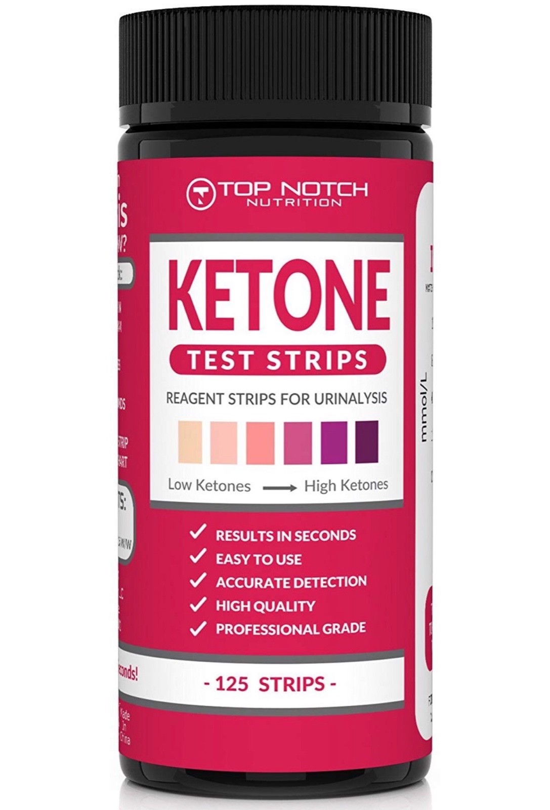Ketone Urine Test Strips Best for Low Carb, Keto/Ketogenic & Diabetic Diet