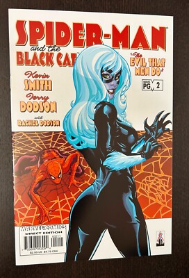 SPIDER MAN BLACK CAT Evil That Men Do #2 (Marvel Comics 2002) -- Kevin Smith