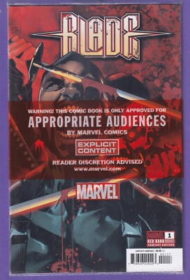 Blade Red Band #1 1:25 Galmon Variant Actual Scans!
