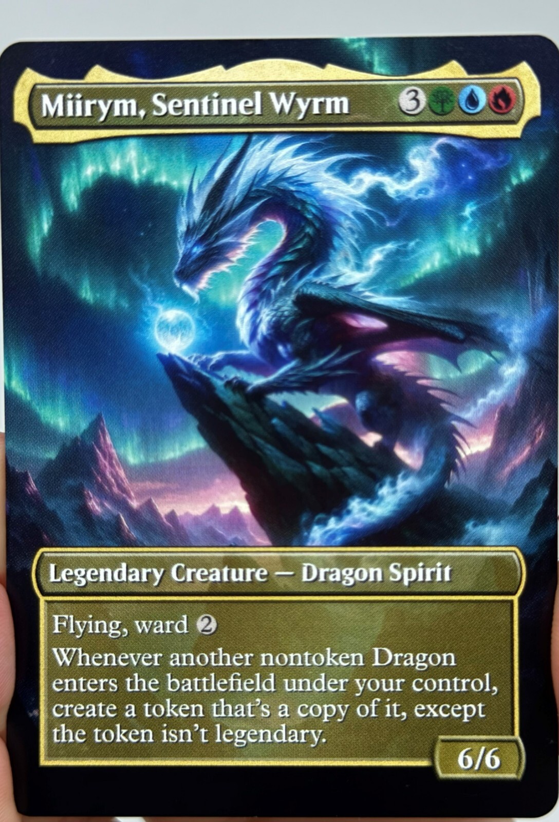 Miirym, Sentinel Wyrm Proxy Card with Custom designed art | eBay