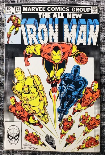 FaB ウェイラー・ハンパーディンク Marvel Iron Man #174 (1983) Nick Fury APP; Marvel Comics; FN/VF | eBay