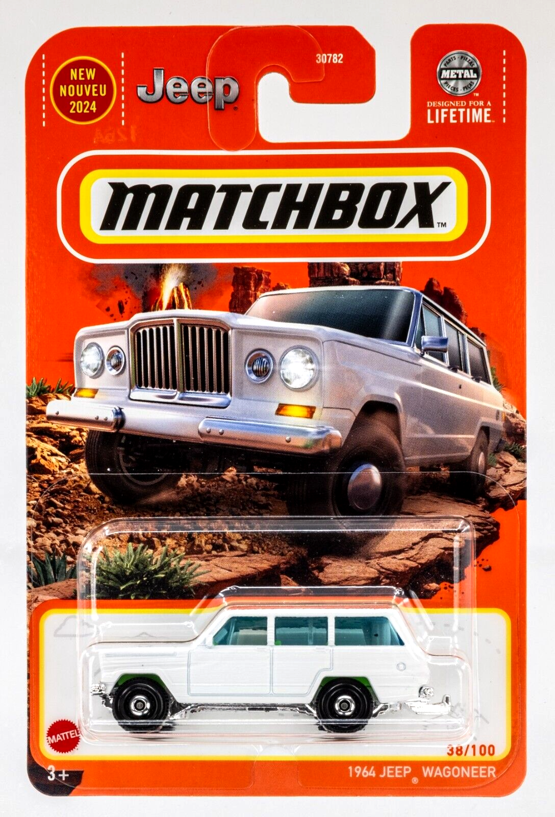 Jeep Grand Wagoneer ミニカー ホワイト/ウッド調　1989 ck-modelcars-video: Jeep Grand Wagoneer Baujahr 1989 weiß