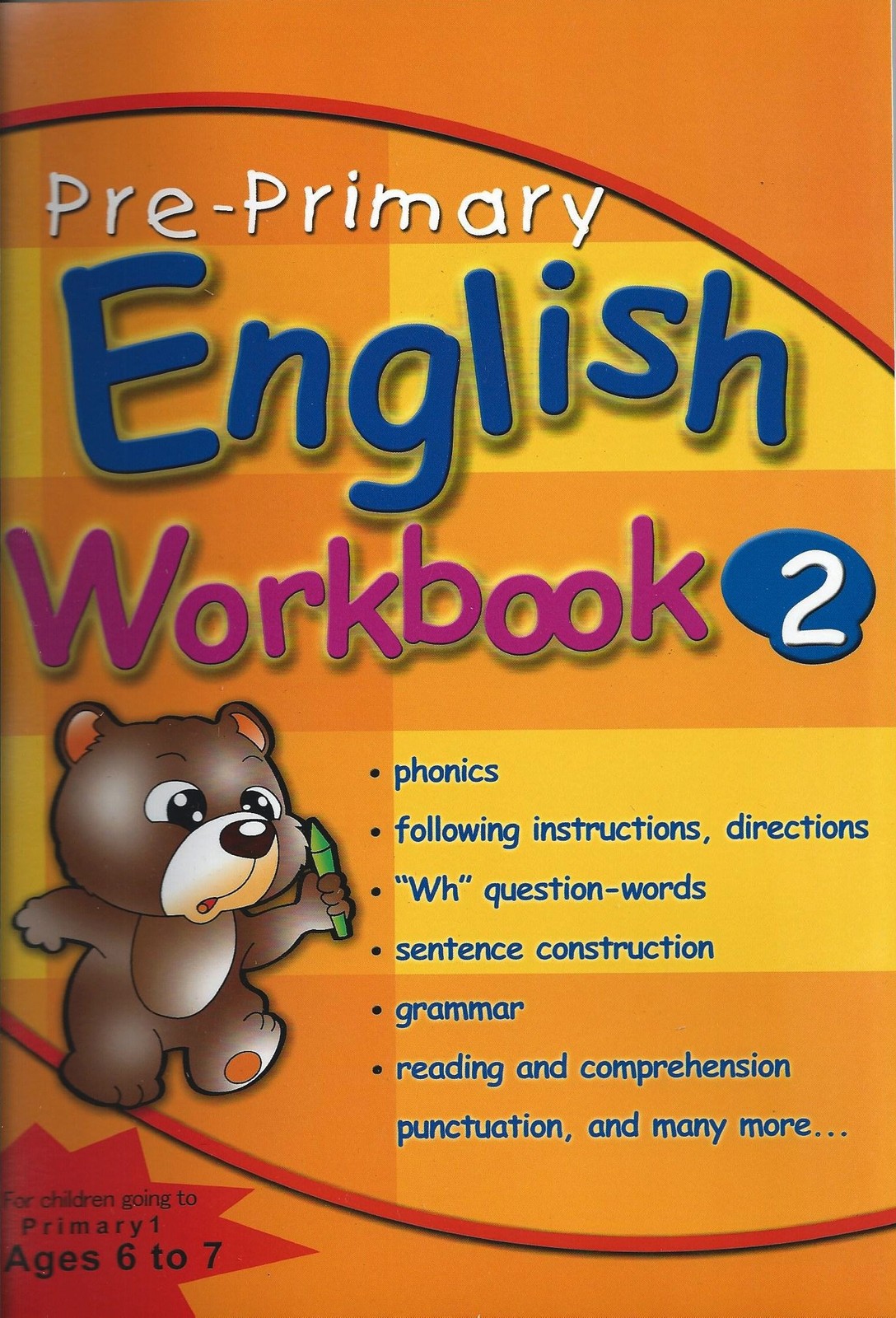 Workbooks grammar and punctuation workbook : Pre-Primary English Workbook 2 vocabulary grammar sequencing ...