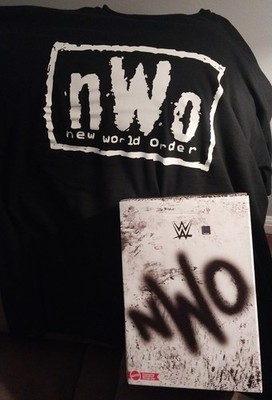nwo new world order madness プロレス　tシャツ Amazon.com: TV Store New World Wrestling Black Mens