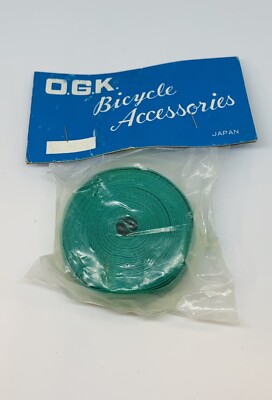 bar ends 90s NOS by 3TTT vintage handlebar tape ribbon BLUE colour from Italy