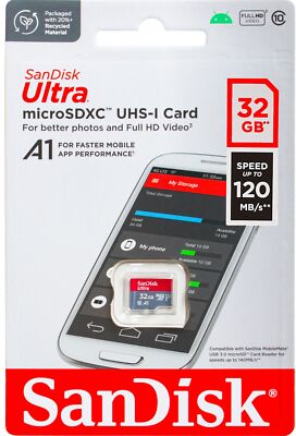 SanDisk ULTRA micro SD Karte 32GB 64GB 128GB 256GB 512GB 1TB 1.5TB Speicherkarte