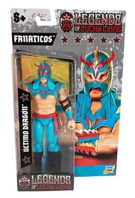 Legends Of Lucha Libre Ultimo Dragon Action Figure 2023 Boss Fight Studio NEW