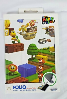 Mario 3D iPad Mini and Mini 2 Cover Nintendo Land Folio