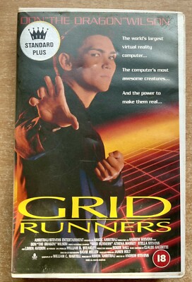 Uk pal vhs big box version grid runners(rare)