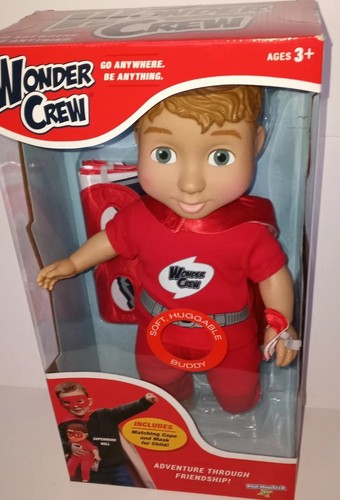 Wonder Crew Superhero Play Monster Doll NIB Original Package Sealed. 2016