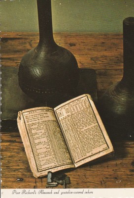 POSTCARD - POOR RICHARD'S ALMANAK