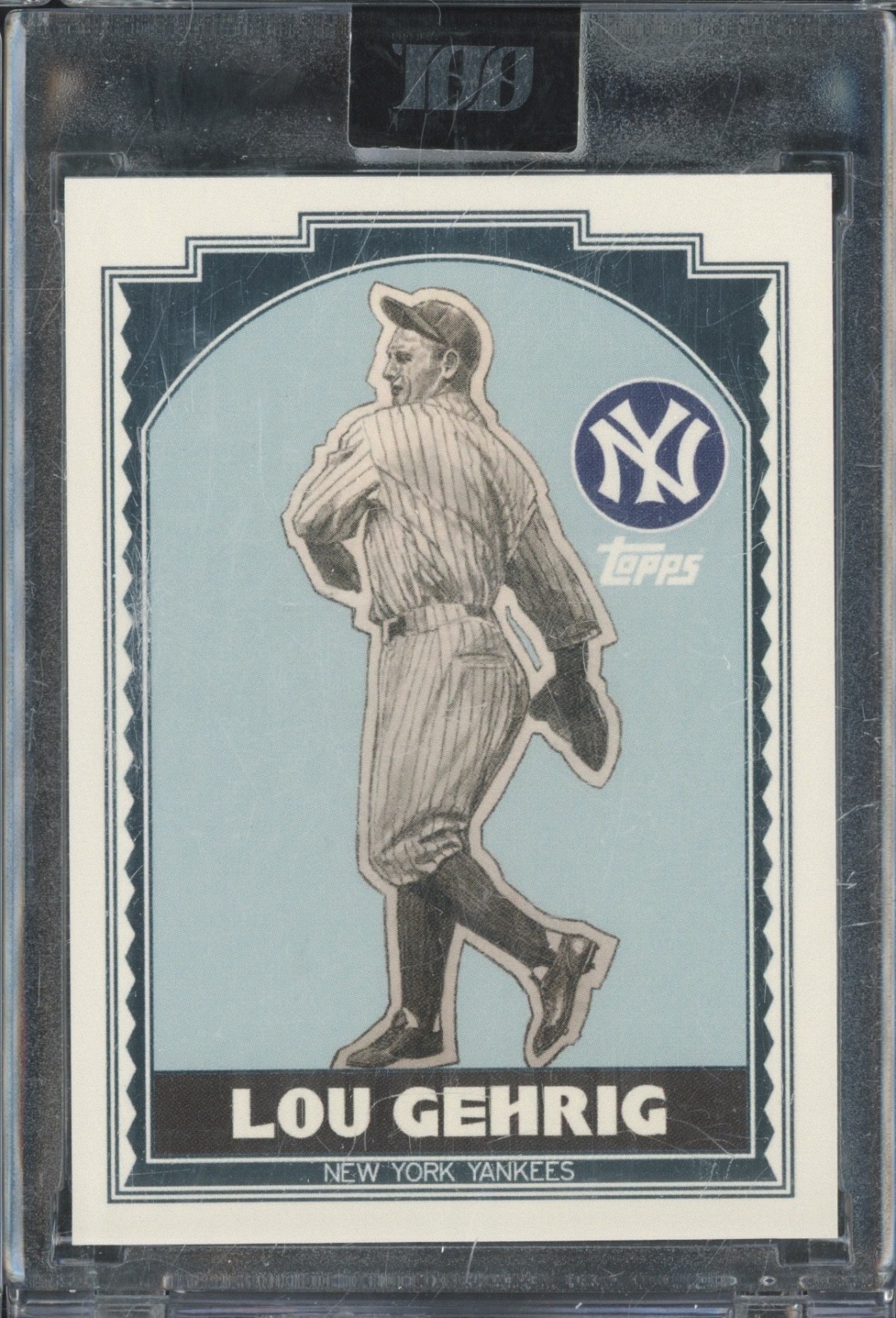 2022 Topps Project 100 Mike Willcox Season Four #85 Lou Gehrig 1/3999