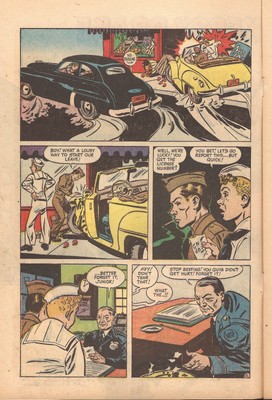 KERRY DRAKE IN THE CASE OF THE SLEEPING CITY  VF+  1951  RARE ARMED FORCES GIVEA