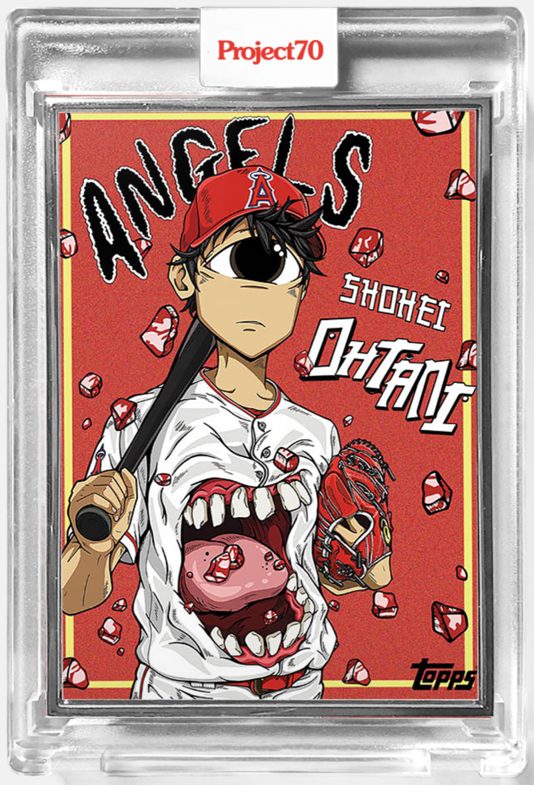 Shohei Ohtani Project70カード 832 Topps Project 70 Card #832 - Shohei Ohtani by Distortedd