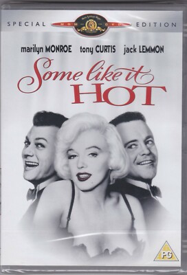 Some Like It Hot - DVD (Brand New Sealed) Region 2 PAL