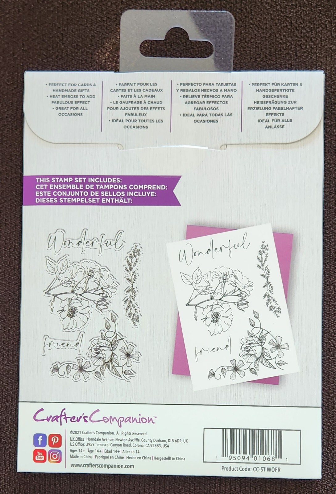 Gemini by CRAFTERS COMPANION Easel Card Dies and Stamp Sets - 33pc