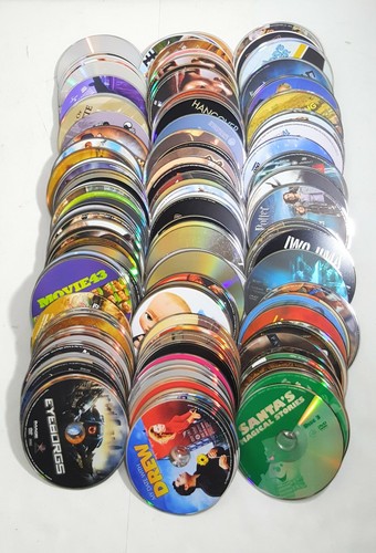 HUGE DVD MOVIE LOT 300+ Assorted DVDs Movies TV Shows Disc Only No Burned Discs