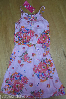 Cakewalk dress baby girl pink floral summer  BNWT 92 cm 24 m 2-3 y designer