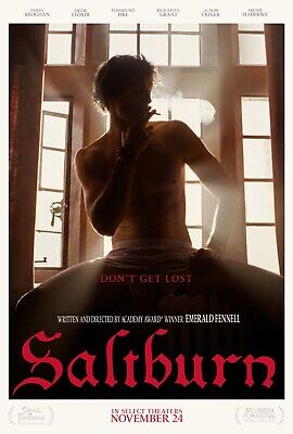 2023 Promo Poster Print ''Saltburn'' Film Wall Decor Jacob Elordi Felix Catton