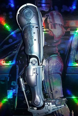 1/6 Hot Toys Robocop MMS10 Right Leg *US Seller*