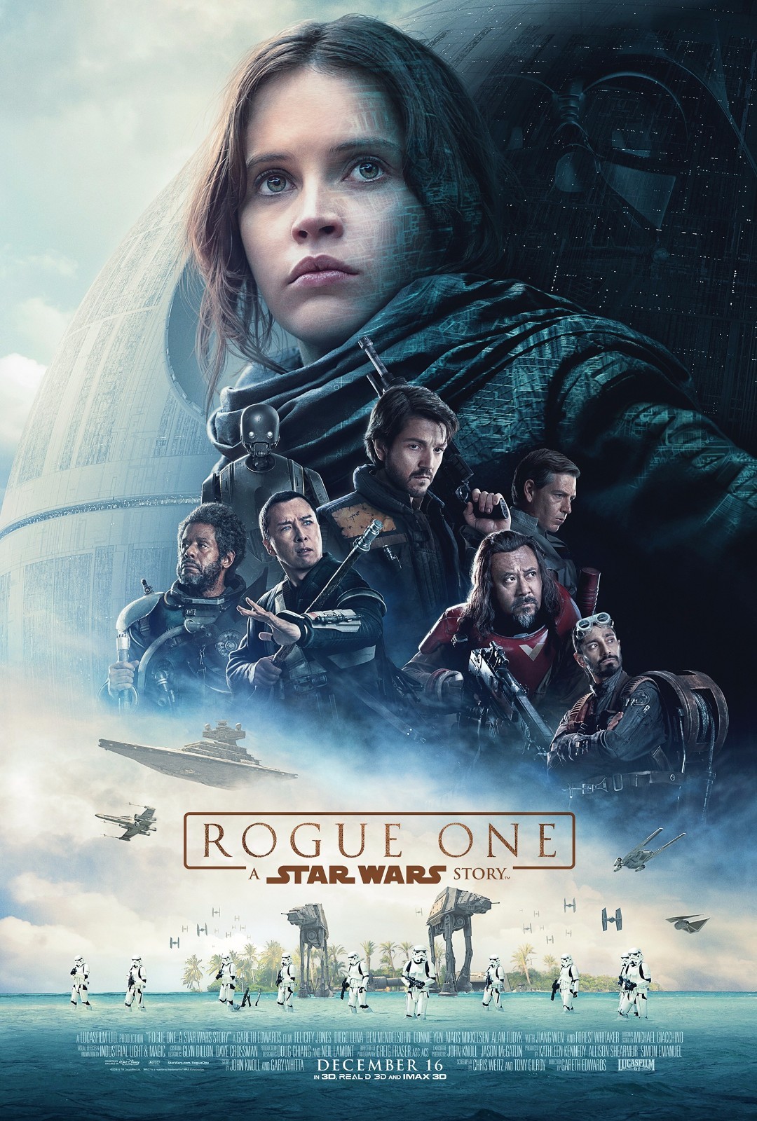 #STAR WARS ローグ ワン 2017年カレンダーです Star-Wars-Rogue-One-2017-7-x7-