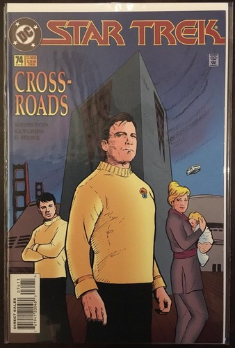 Star Trek (1989) 73, 74, 75, full “Star-crossed” story, DC Comics