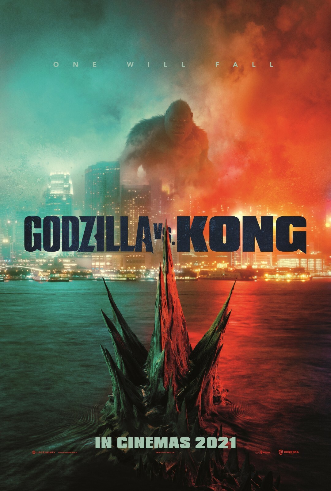 GODZILLA VS KONG MOVIE POSTER MAIN FILM A4 A3 ART PRINT CINEMA #2 